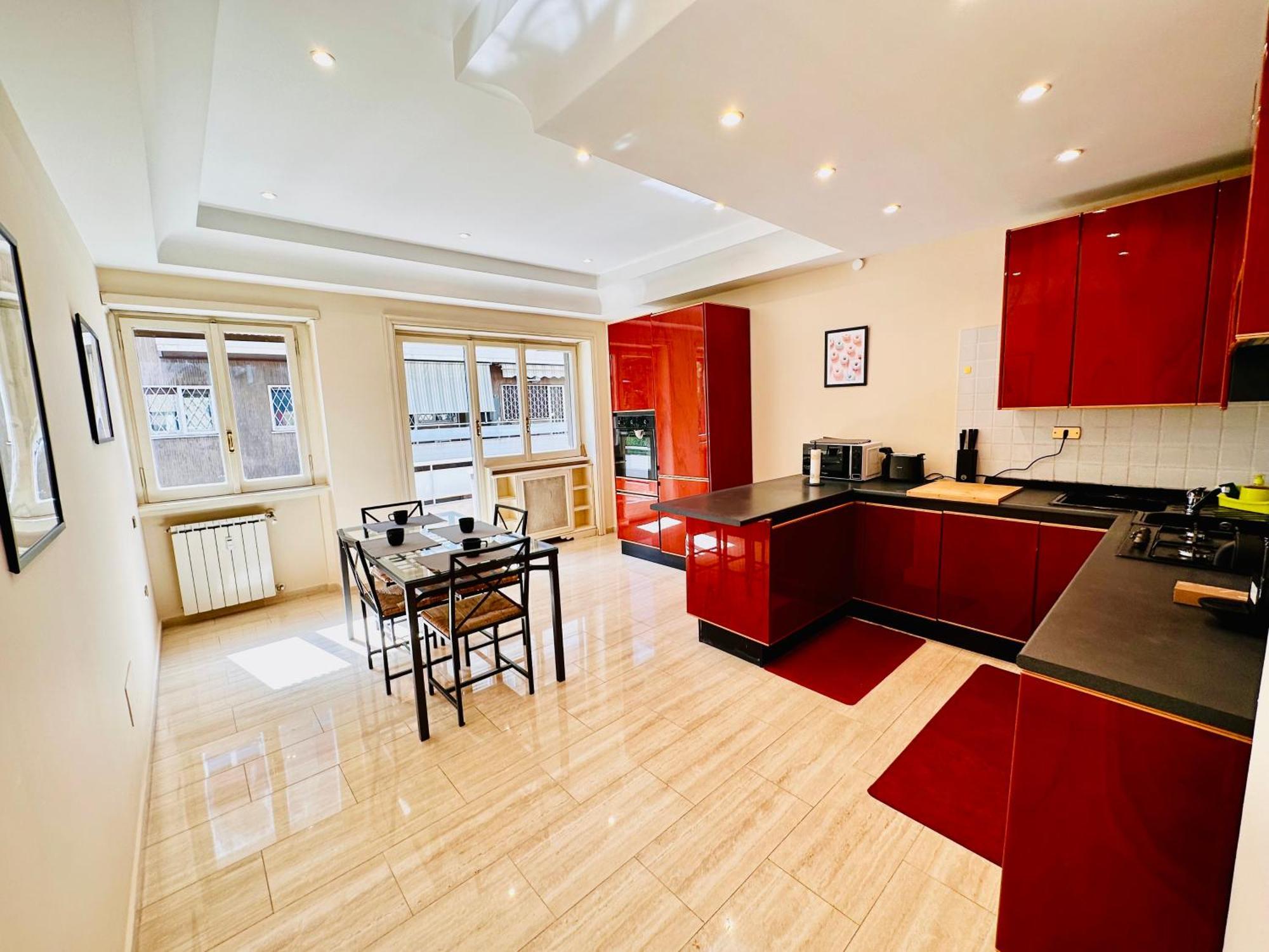 Luxurious Flat Close To The Vatican/Metro Rom Exterior foto